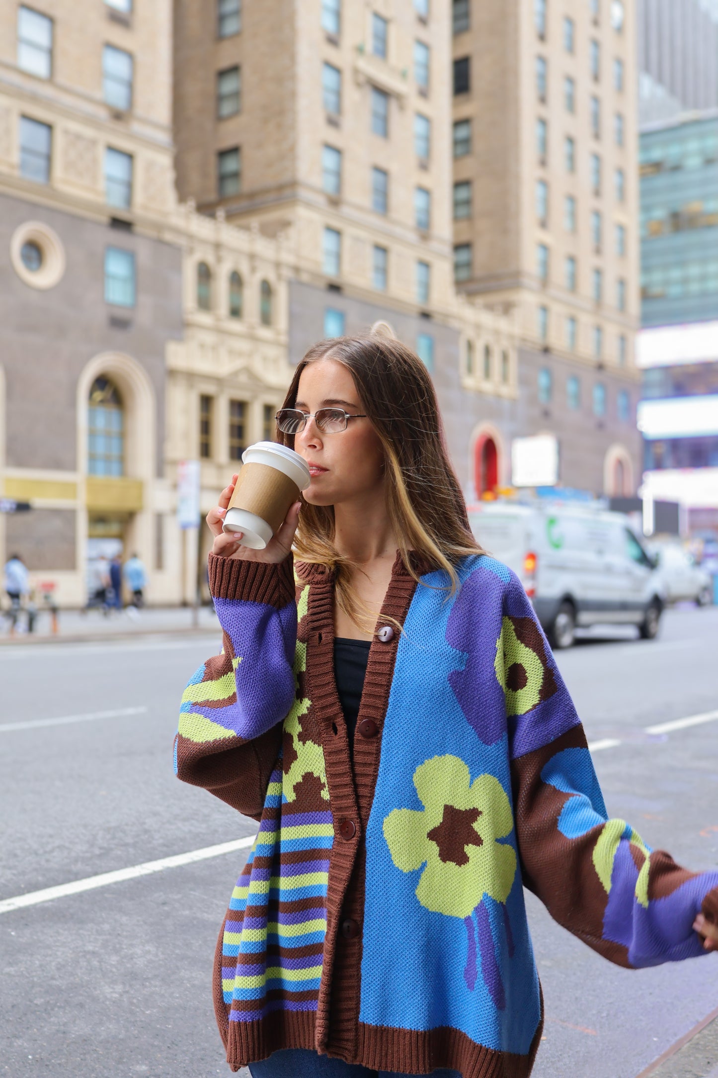 SACO BLOOMY KNIT
