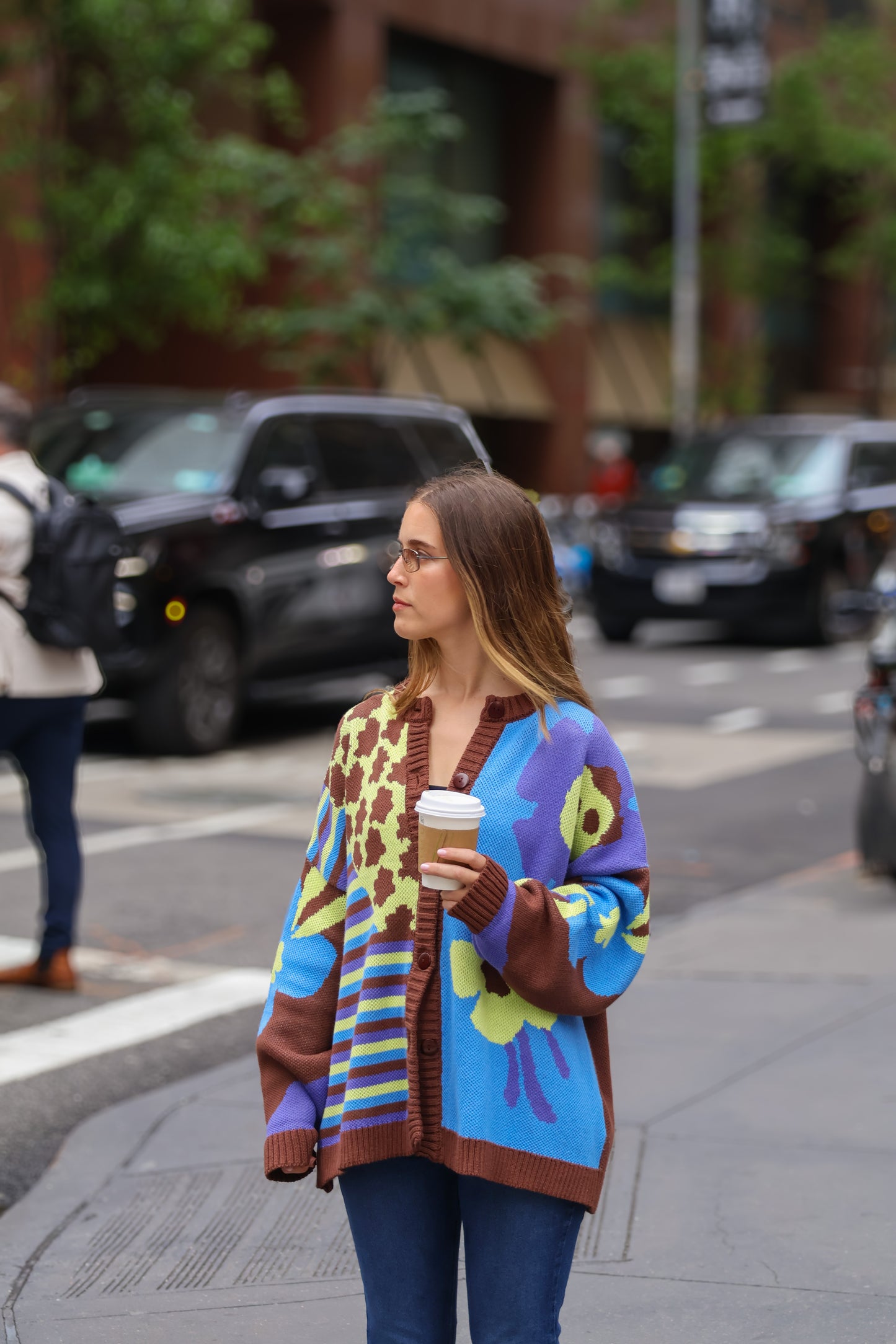 SACO BLOOMY KNIT