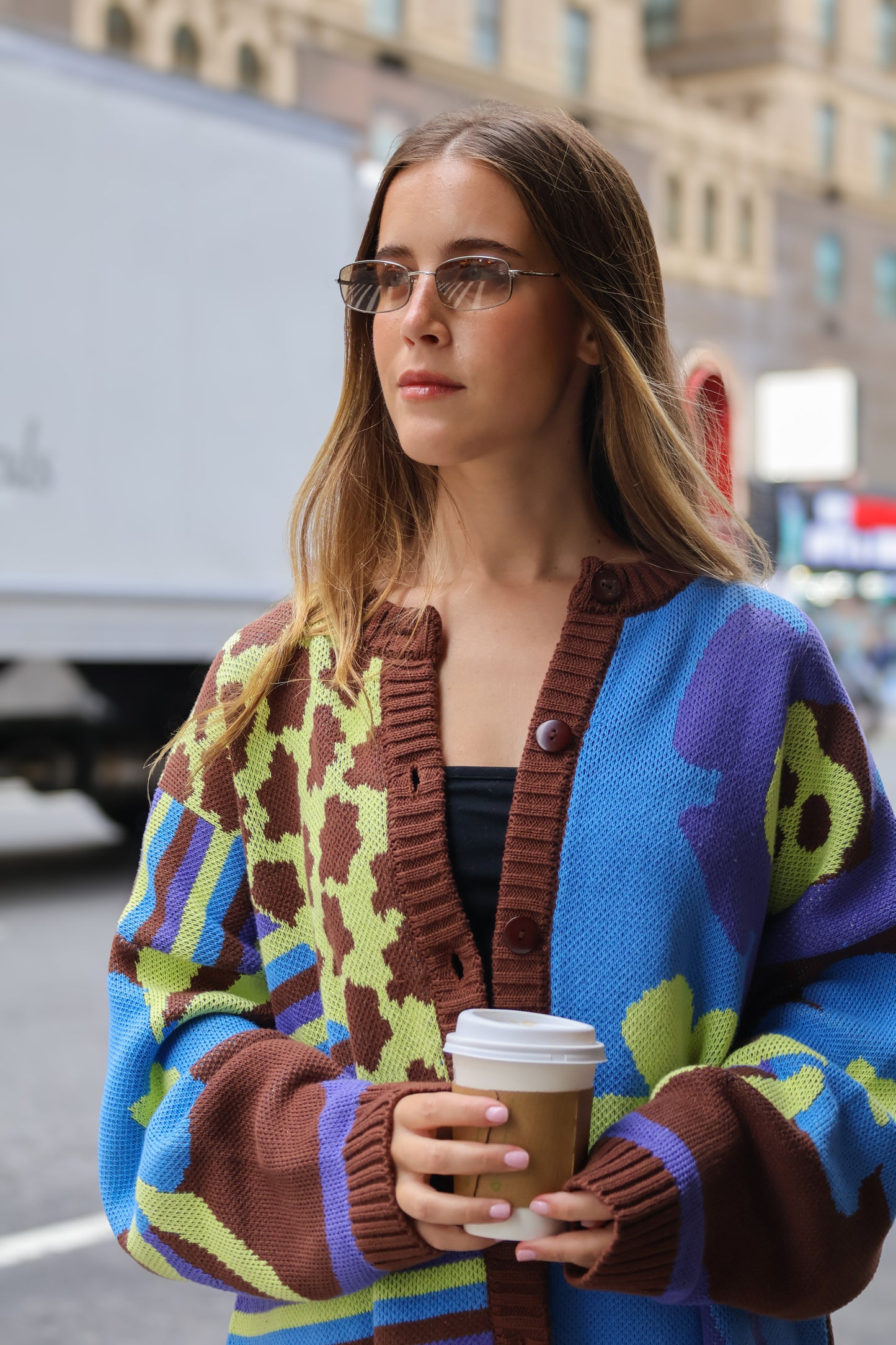 SACO BLOOMY KNIT