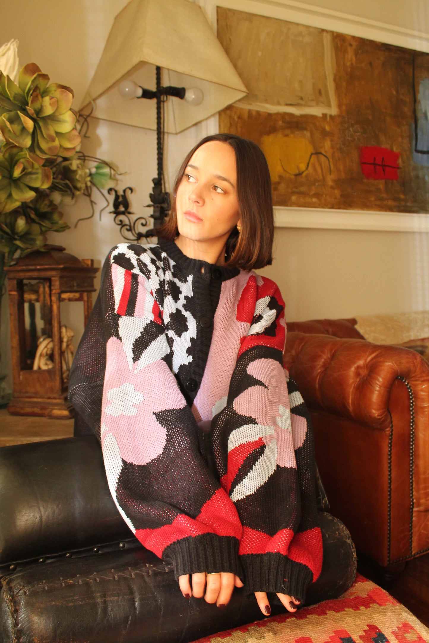 SACO BLOOMY KNIT
