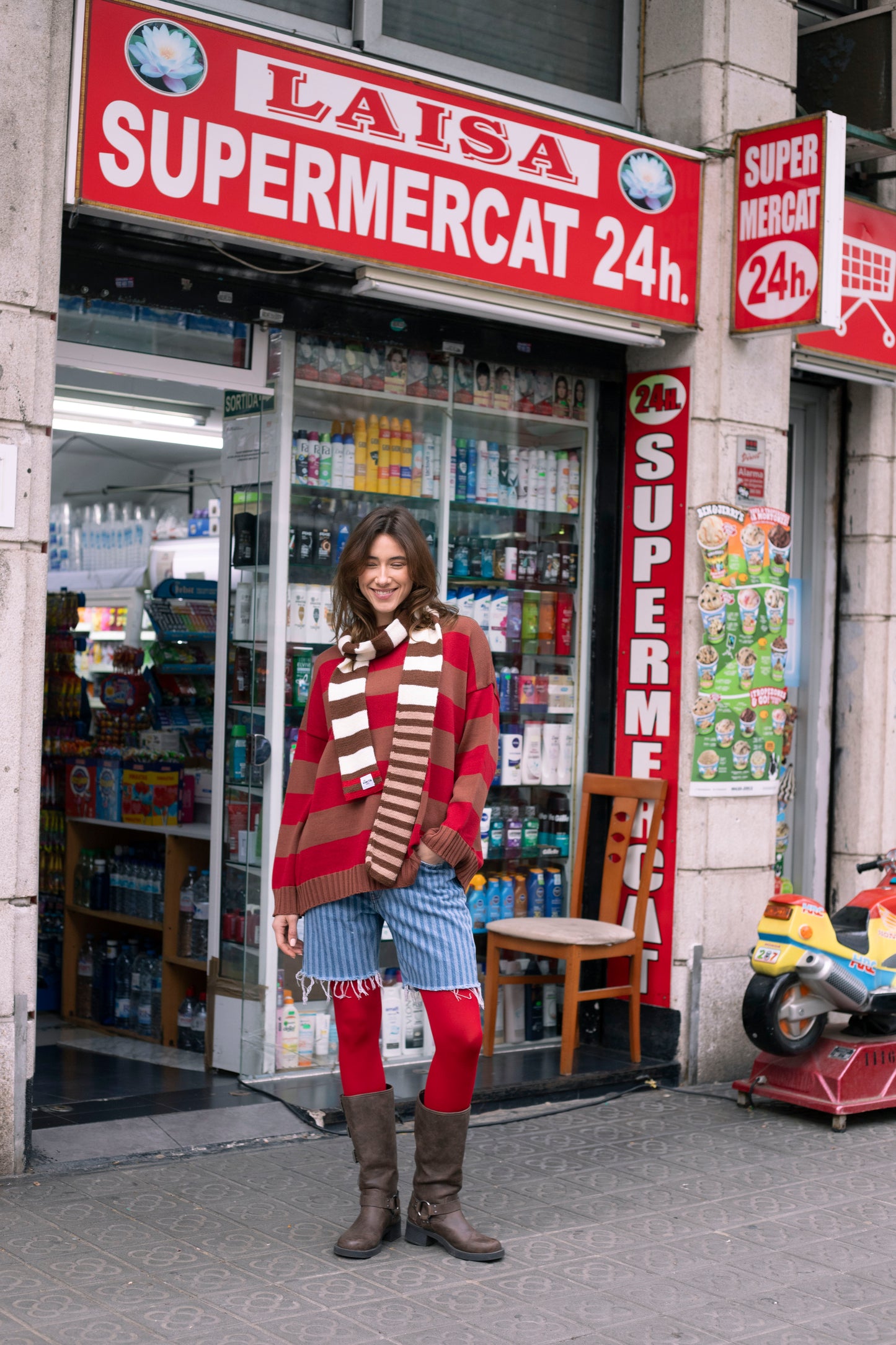 SWEATER FANCY STRIPE