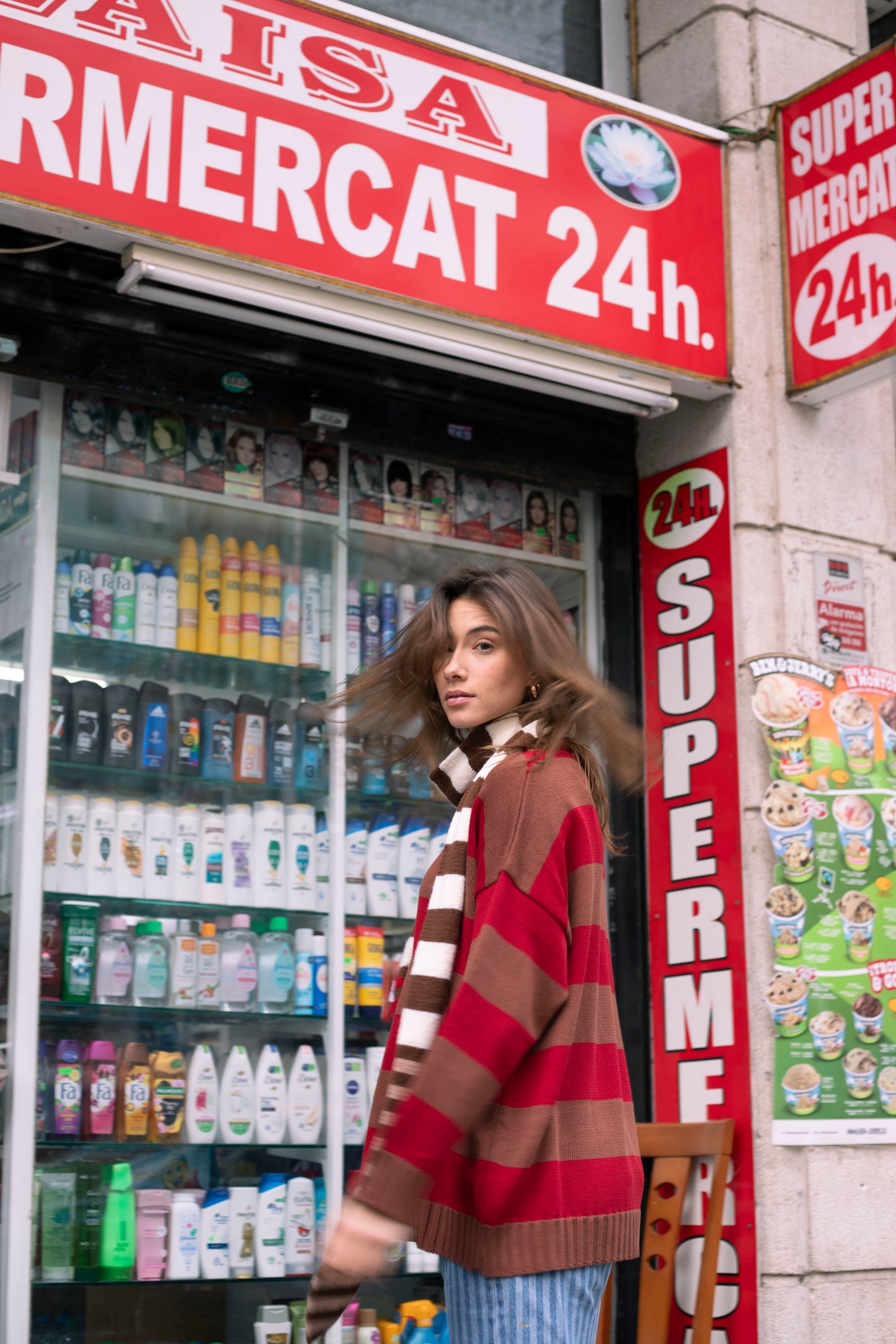 SWEATER FANCY STRIPE