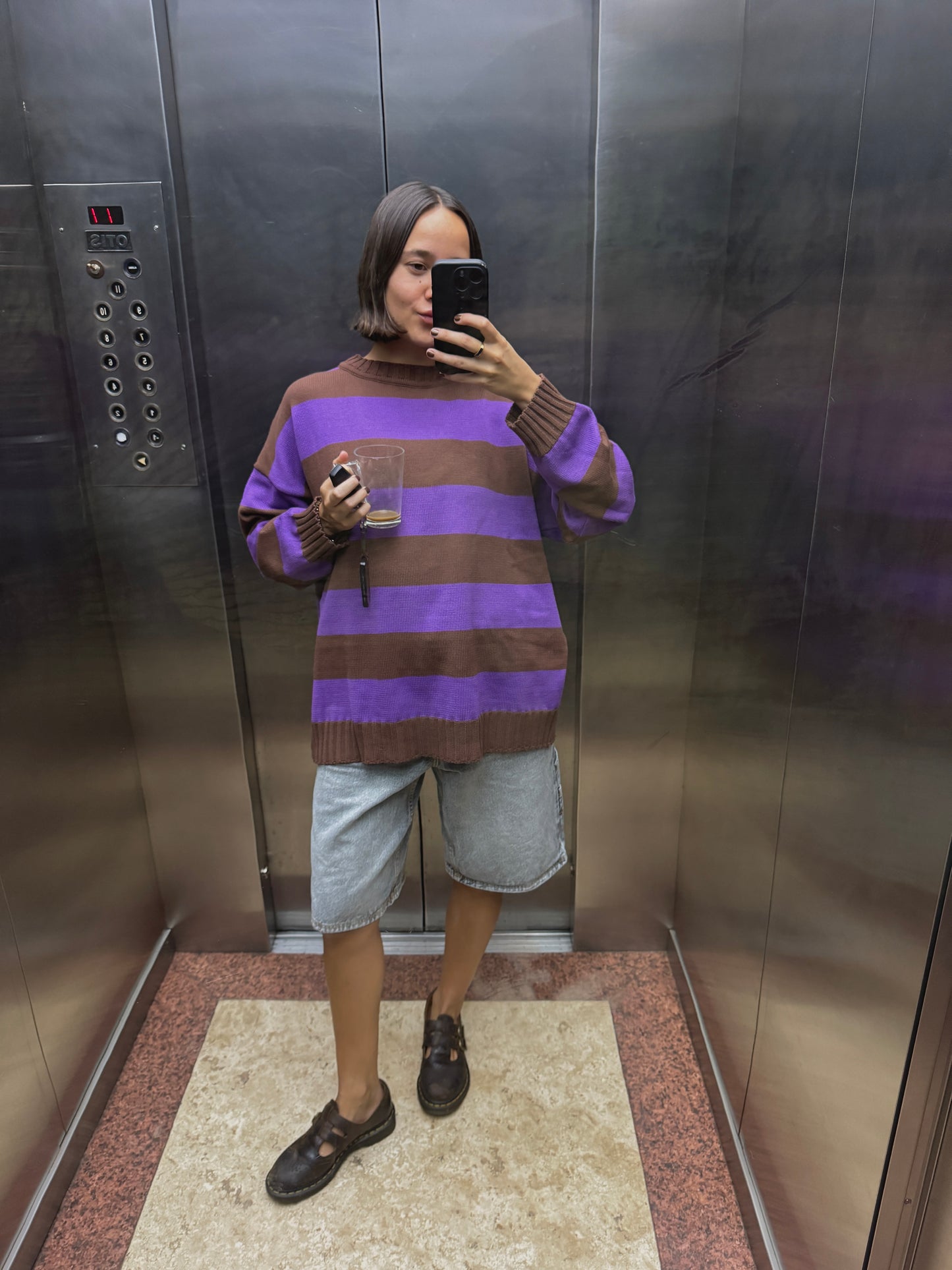 SWEATER FANCY STRIPE